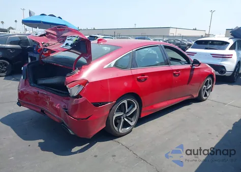 2018 Honda Accord Sport from USA, damaged, VIN 1HGCV1F36JA160614
